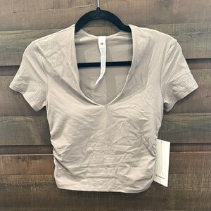 Lululemon ribbed nulu top
